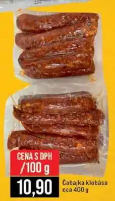 Jip Čabajka klobása nabídka