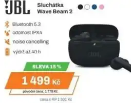 Expert JBL Sluchátka Wave Beam 2 nabídka