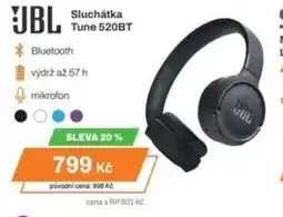 Expert JBL Sluchátka Tune 520BT nabídka