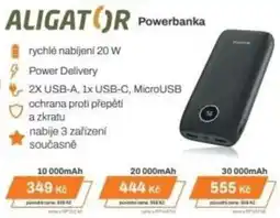 Expert ALIGATOR Powerbanka nabídka