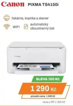Expert Canon PIXMA TS4150i nabídka