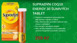Alphega Lékárna Supradyn COQ10 energy 30 šumivých tablet nabídka