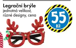 TEDi Legrační brýle nabídka