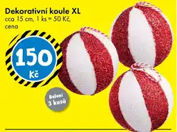 TEDi Dekorativní koule XL nabídka