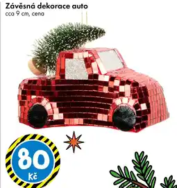 TEDi Závěsná dekorace auto nabídka