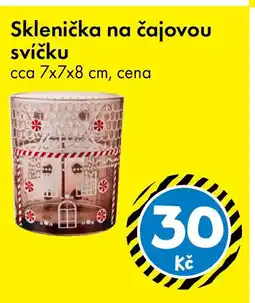 TEDi Sklenička na čajovou svíčku nabídka