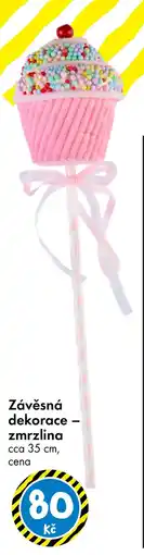 TEDi Závěsná dekorace - zmrzlina nabídka