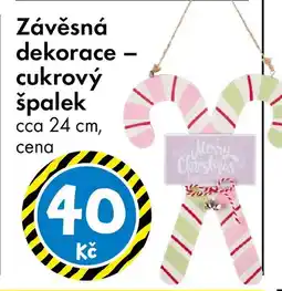TEDi Závěsná dekorace cukrový špalek nabídka