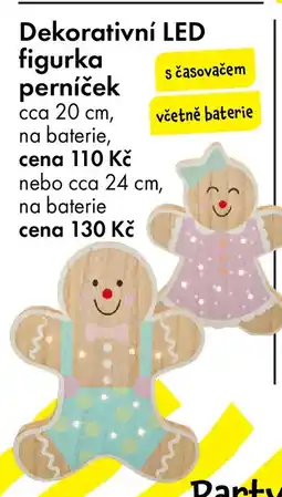 TEDi Dekorativní LED figurka perníček nabídka