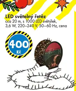 TEDi LED světelný řetěz nabídka