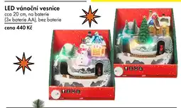 TEDi LED vánoční vesnice nabídka