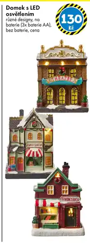 TEDi Domek s LED osvětlením nabídka