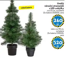 TEDi Umělý vánoční stromeček s LED světýlky nabídka