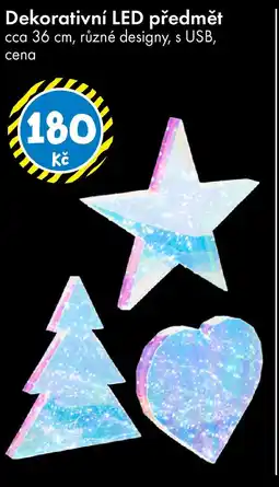 TEDi Dekorativní LED předmět nabídka