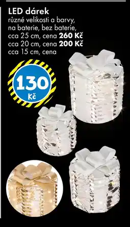 TEDi LED dárek nabídka