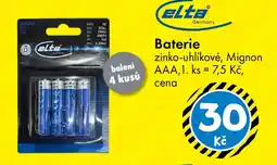 TEDi Elta Baterie nabídka