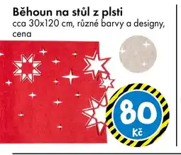 TEDi Běhoun na stůl z plsti nabídka