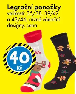 TEDi Legrační ponožky nabídka