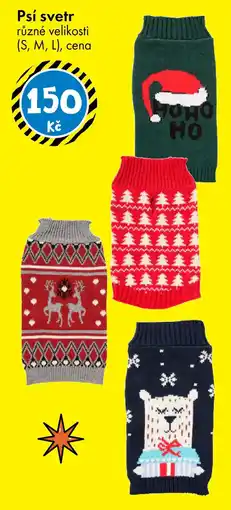 TEDi Psí svetr nabídka