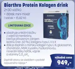 PharmaPoint Biarthro Protein Kolagen drink nabídka