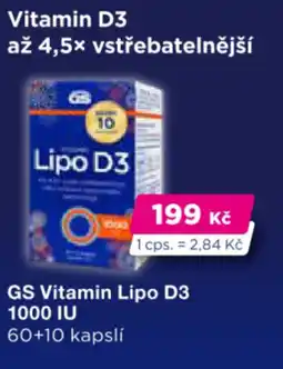 PharmaPoint GS Vitamin Lipo D3 1000 IU nabídka