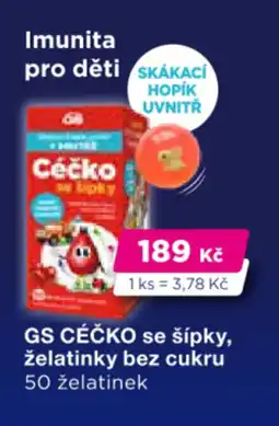 PharmaPoint GS CÉČKO se šípky, želatinky bez cukru nabídka