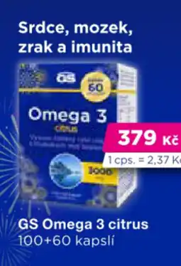 PharmaPoint GS Omega 3 citrus nabídka