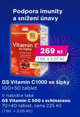PharmaPoint GS Vitamin C1000 se šípky nabídka