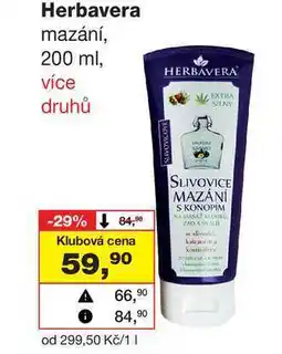 Barvy a laky drogerie Herbavera mazání, 200 ml nabídka