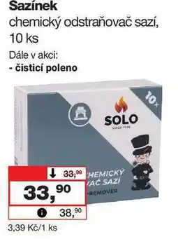 Barvy a laky drogerie Sazínek chemický odstraňovač sazí, 10 ks nabídka