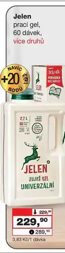 Barvy a laky drogerie Jelen prací gel, 60 dávek nabídka