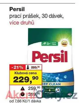 Barvy a laky drogerie Persil prací prášek, 30 dávek nabídka