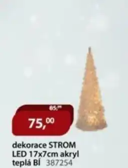 M.A.T. Dekorace strom led akryl teplá bĺ 387254 nabídka