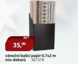 M.A.T. Vánoční balicí papír mix dekorů nabídka