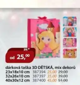 M.A.T. Dárková taška 3d detska mix deloru nabídka