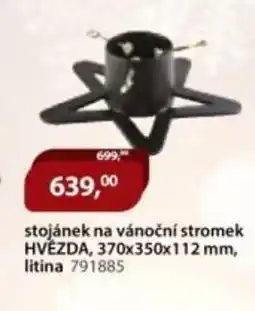 M.A.T. Stojánek na vánoční stromek hvězda, litina 791885 nabídka