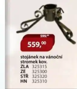 M.A.T. Stojánek na vánoční stromek kov. nabídka
