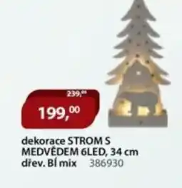 M.A.T. Dekorace stroms medvedem 6led, nabídka