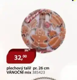 M.A.T. Plechový talíř pr. vánoční mix 385423 nabídka