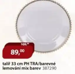 M.A.T. Talíř ph tra/barevné lemování mix barev 387290 nabídka