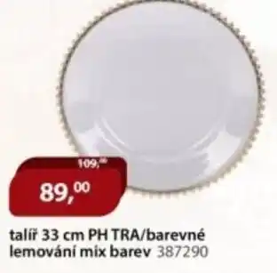 M.A.T. Talíř ph tra/barevné lemování mix barev 387290 nabídka