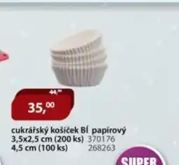 M.A.T. Cukrářský košíček bí papírový nabídka
