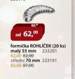 M.A.T. Formička rohlíček (20 ks) malý 55 mm 233201 nabídka