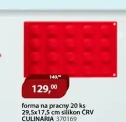 M.A.T. forma na pracny 20 ks silikon ČRV CULINARIA 370169 nabídka