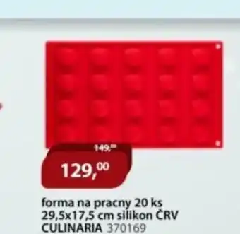 M.A.T. forma na pracny 20 ks silikon ČRV CULINARIA 370169 nabídka