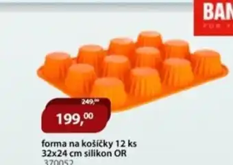 M.A.T. Forma na košíčky 12 ks silikon or 370052 nabídka