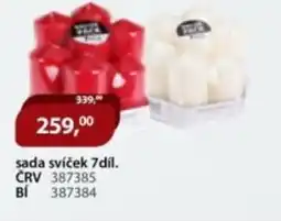 M.A.T. Sada svíček 7díl. nabídka