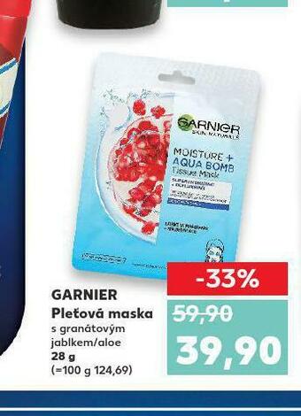Kaufland Garnier pleťová maska nabídka