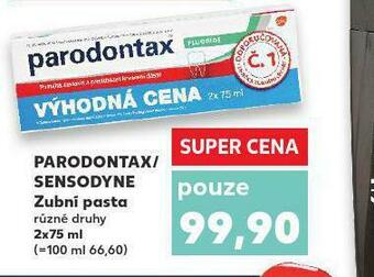 Kaufland Parodontax zubní pasta nabídka