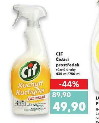 Kaufland Cif čistící prostředek nabídka